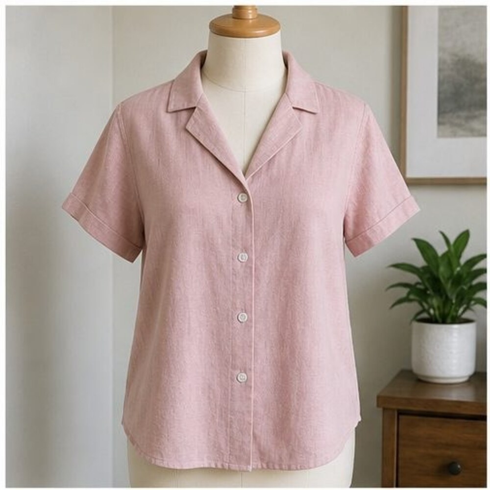 Blush Peplum Top